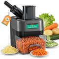 Multifunction Electric Vegetable Dicer, Slicer & Shredder for Home and Commercial Use, 110V, 100W
