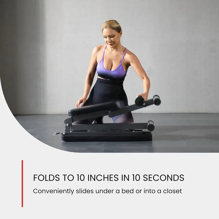 5in1 Weight Bench, Adjustable Foldable for Bench Press, Strength Training and Full Body Workout, Perfect for Dumbbell Sets