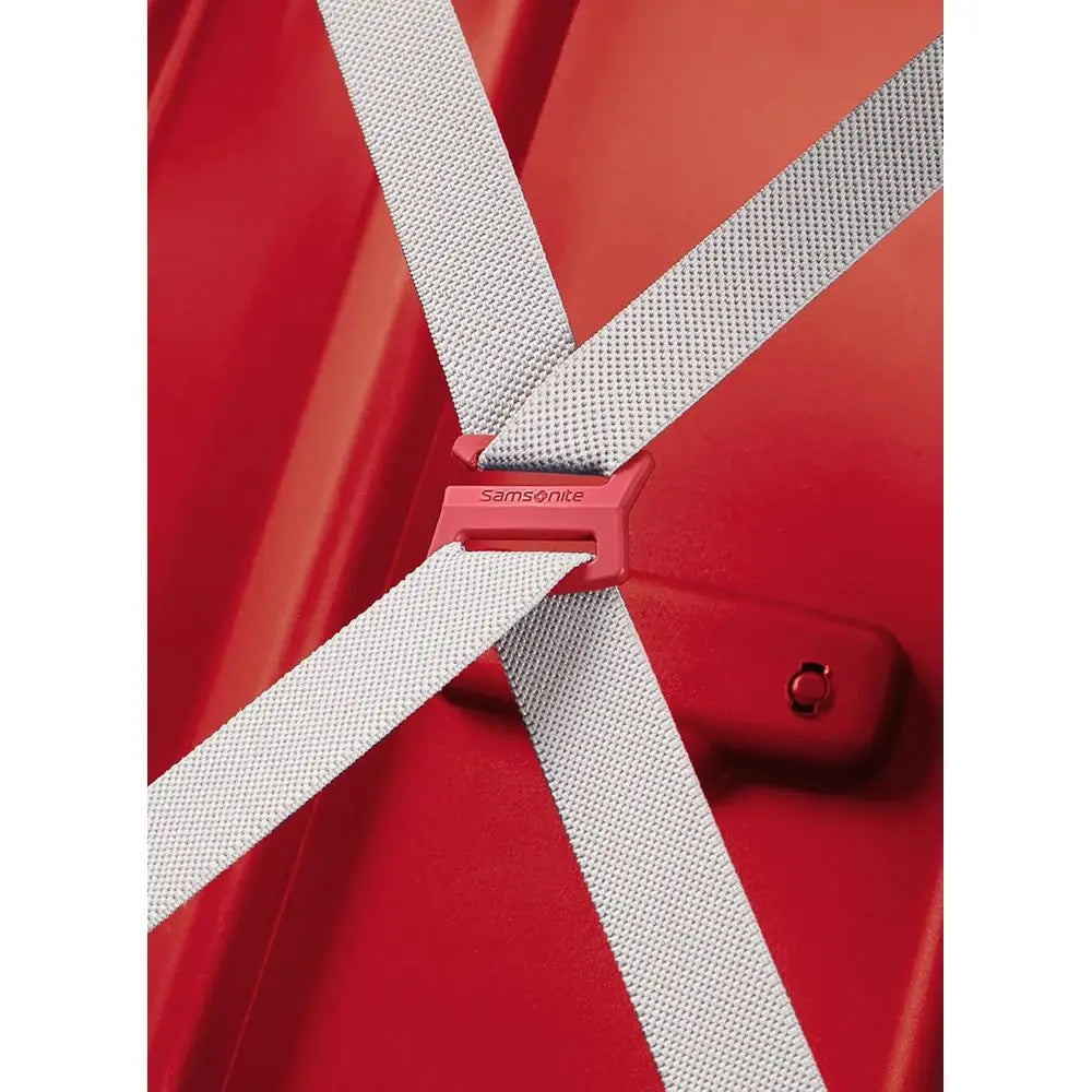 Red Spinner Luggage, Medium Size (69 cm - 79 L), with Spinner Wheels