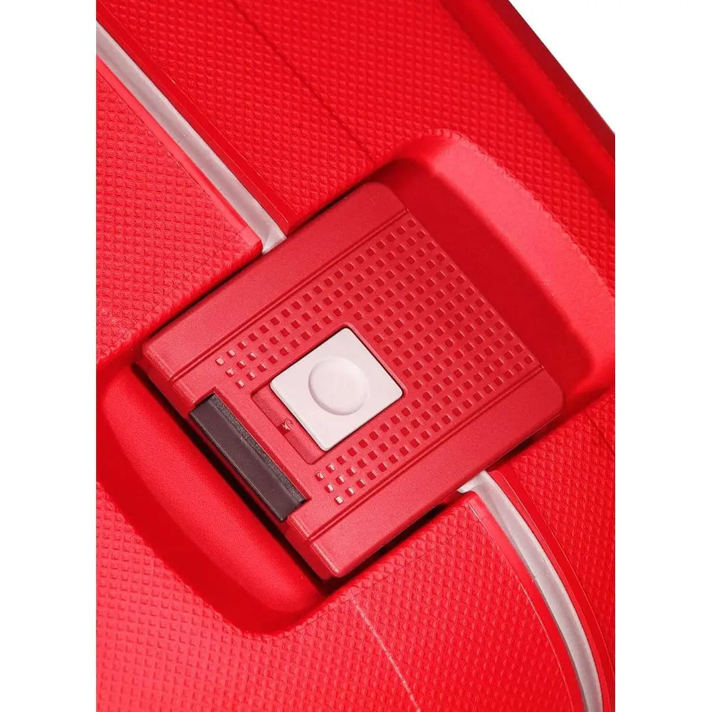 Red Spinner Luggage, Medium Size (69 cm - 79 L), with Spinner Wheels