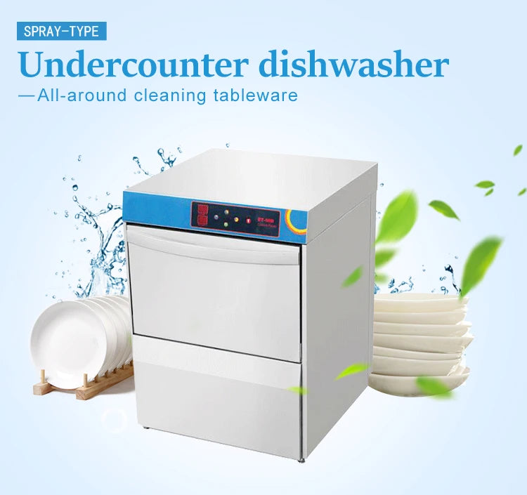 Industrial Dish Washer For Restaurant / Kitchen / Hotel