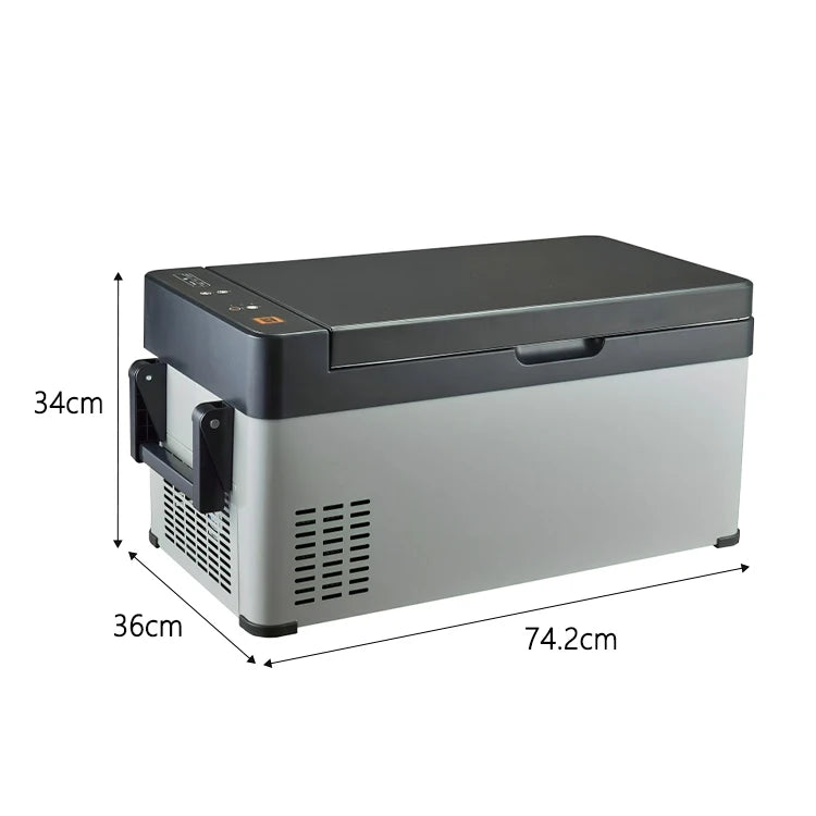 30L Mini Fridge 12/24V RV Fridge Portable Freezer Mobile Compressor Car Cooler For Fruits Drinks Refrigerator